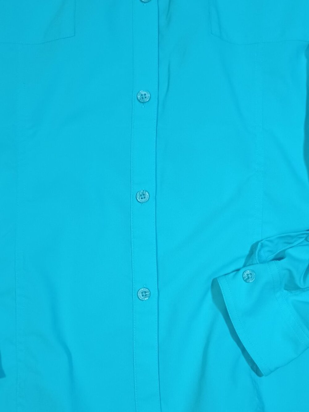 Reel Legends/Fishing Shirt/Womens XL Blue Coastal Gorpcore Vented Performance To - Picture 3 of 8